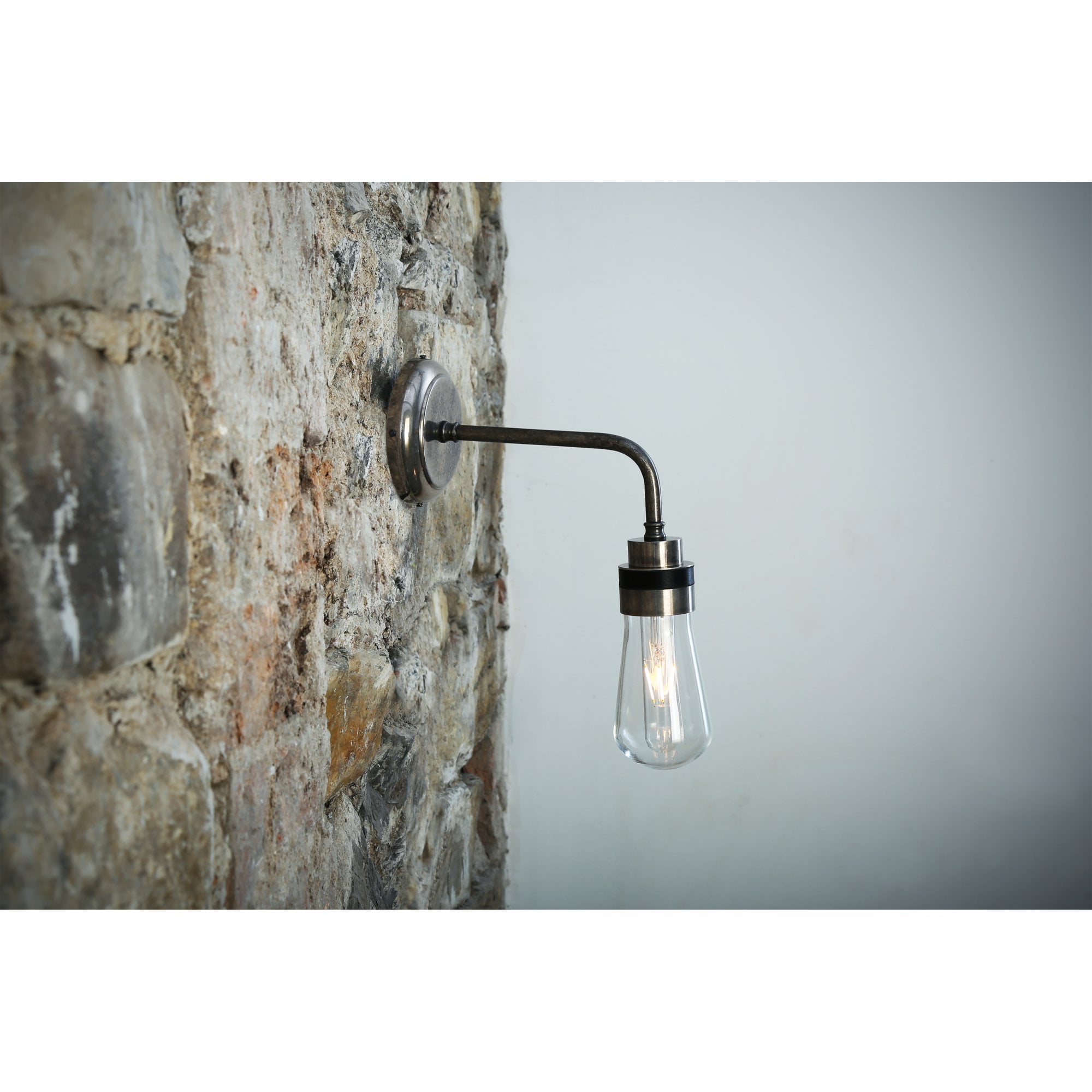 Bo Retro Quirky Single Bulb Industrial Wall Light