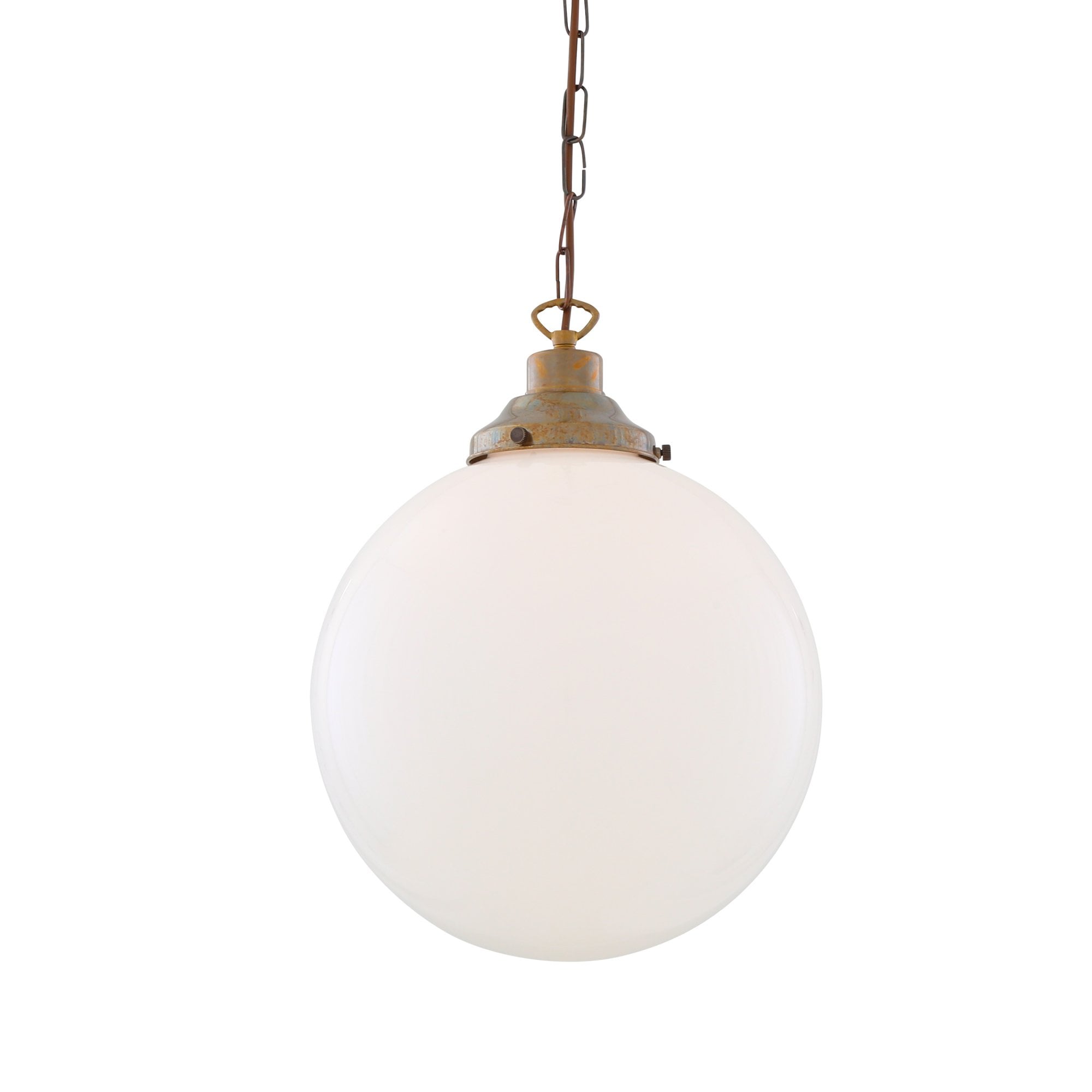 Yerevan Traditional Glass Globe Pendant Ceiling Light