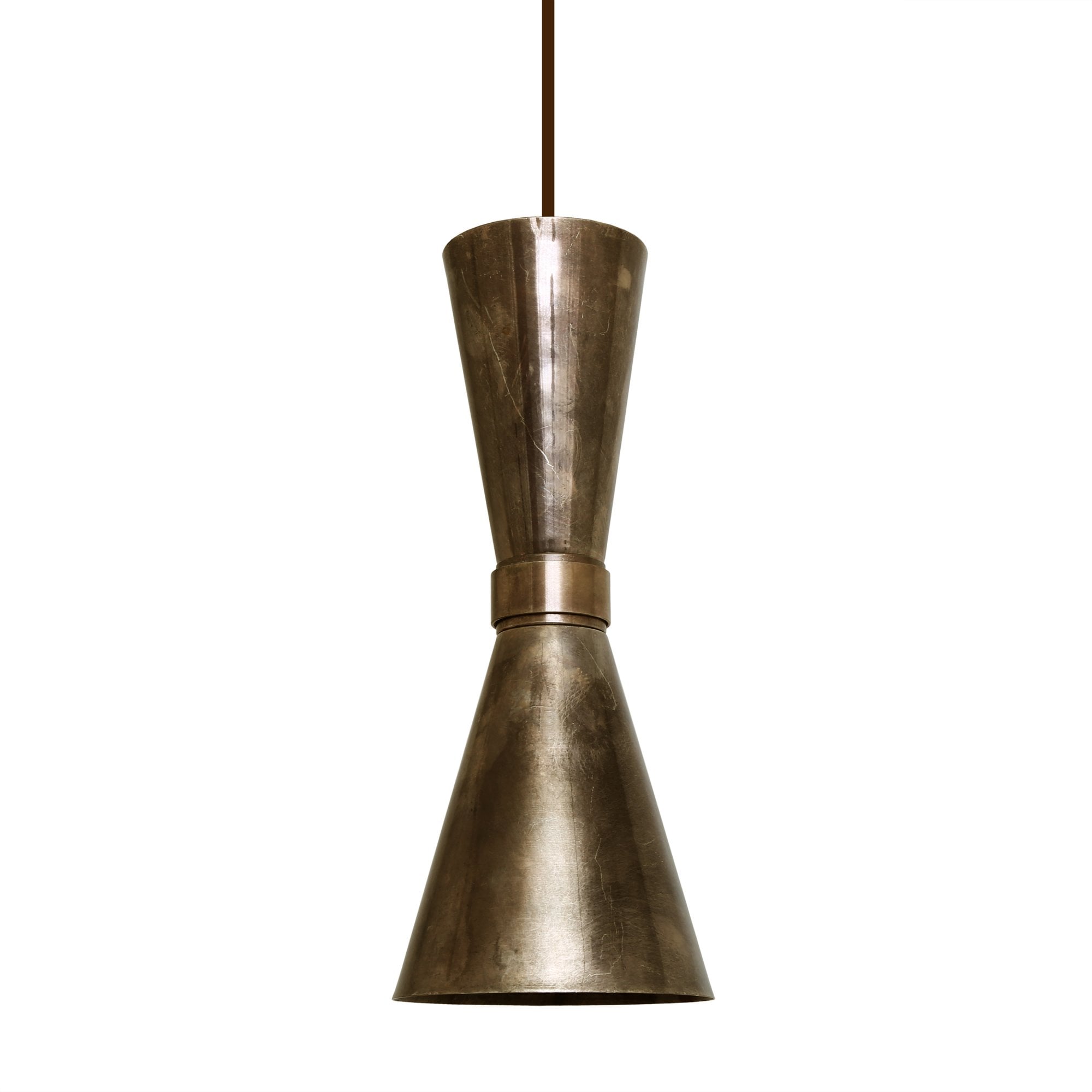 Amias Pendant, Antique Brass