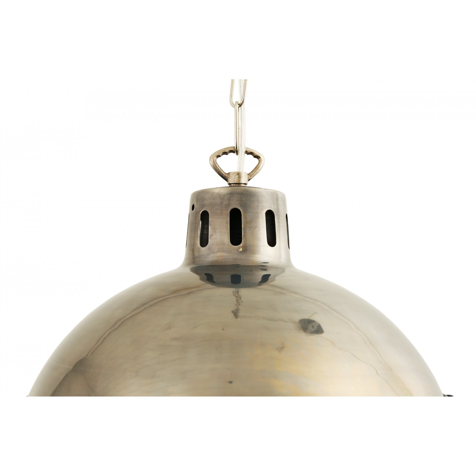 Marlow Cage Pendant, Antique Brass & Bronze Cage