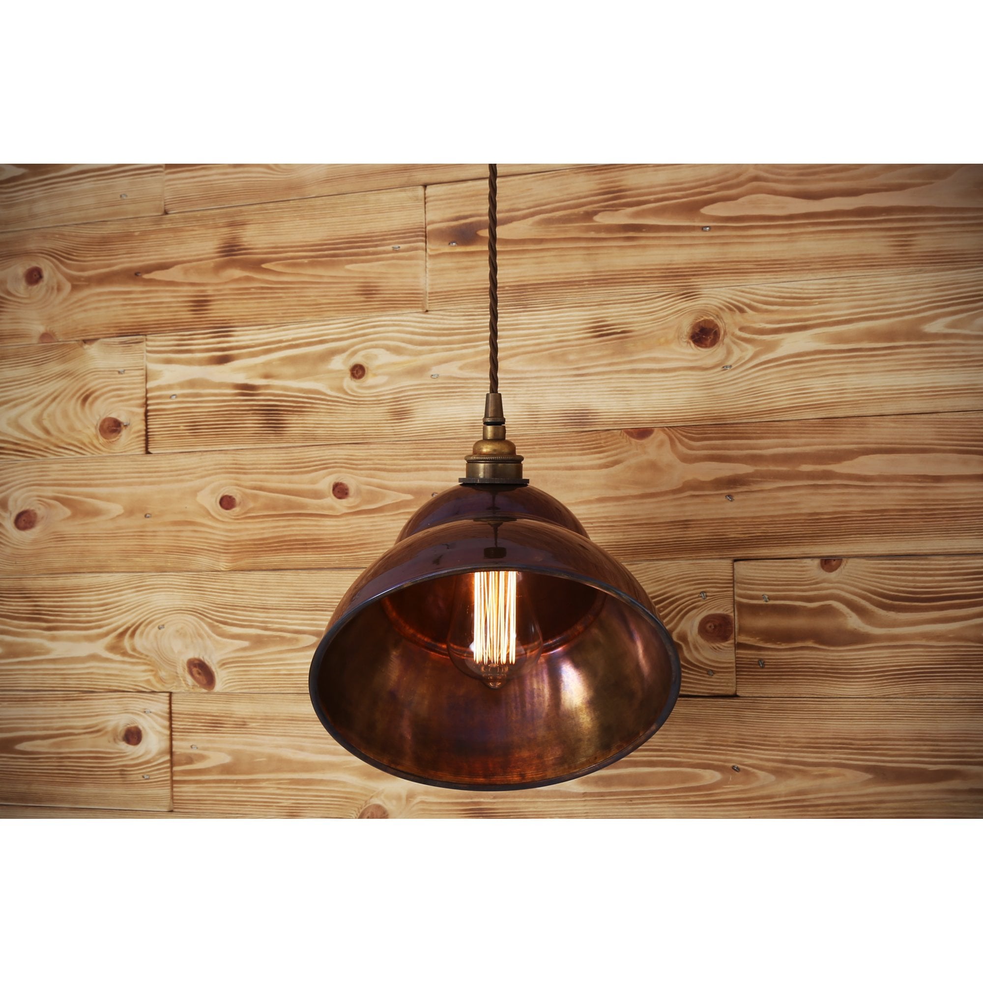 La Paz Rustic Antique Ceiling Bowl Pendant Light