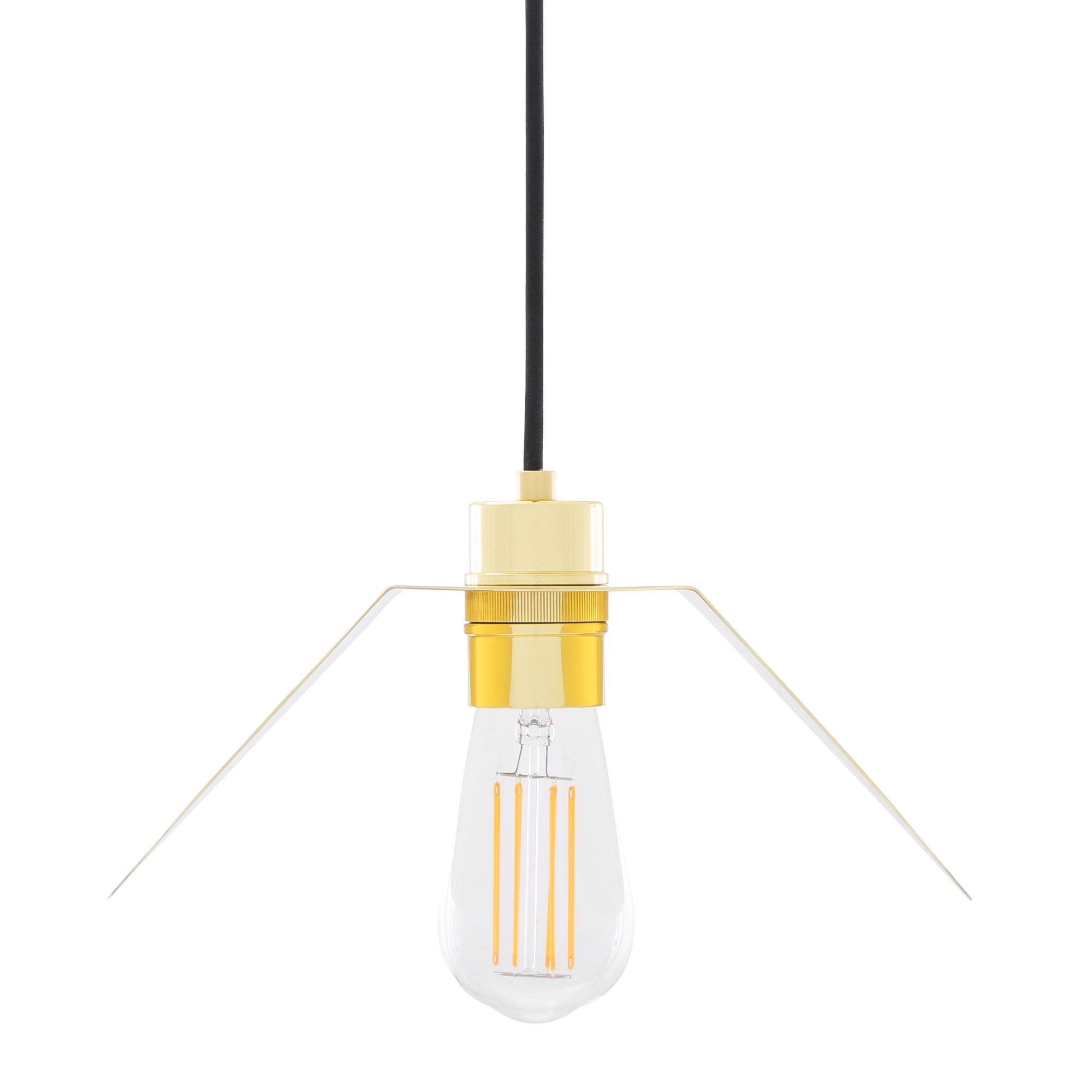 Dodoma Pendant Light, Antique Brass