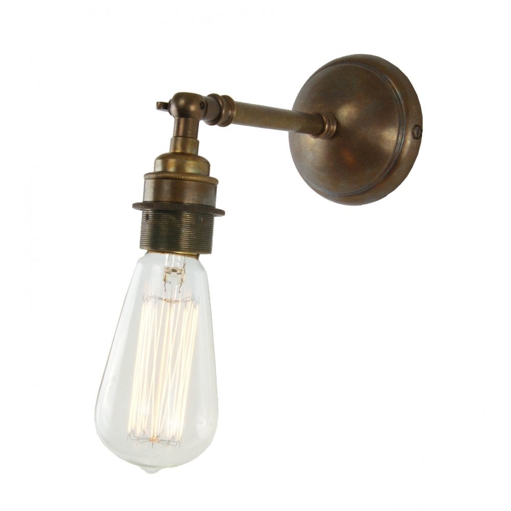 Dabb Wall Light, Antique Brass