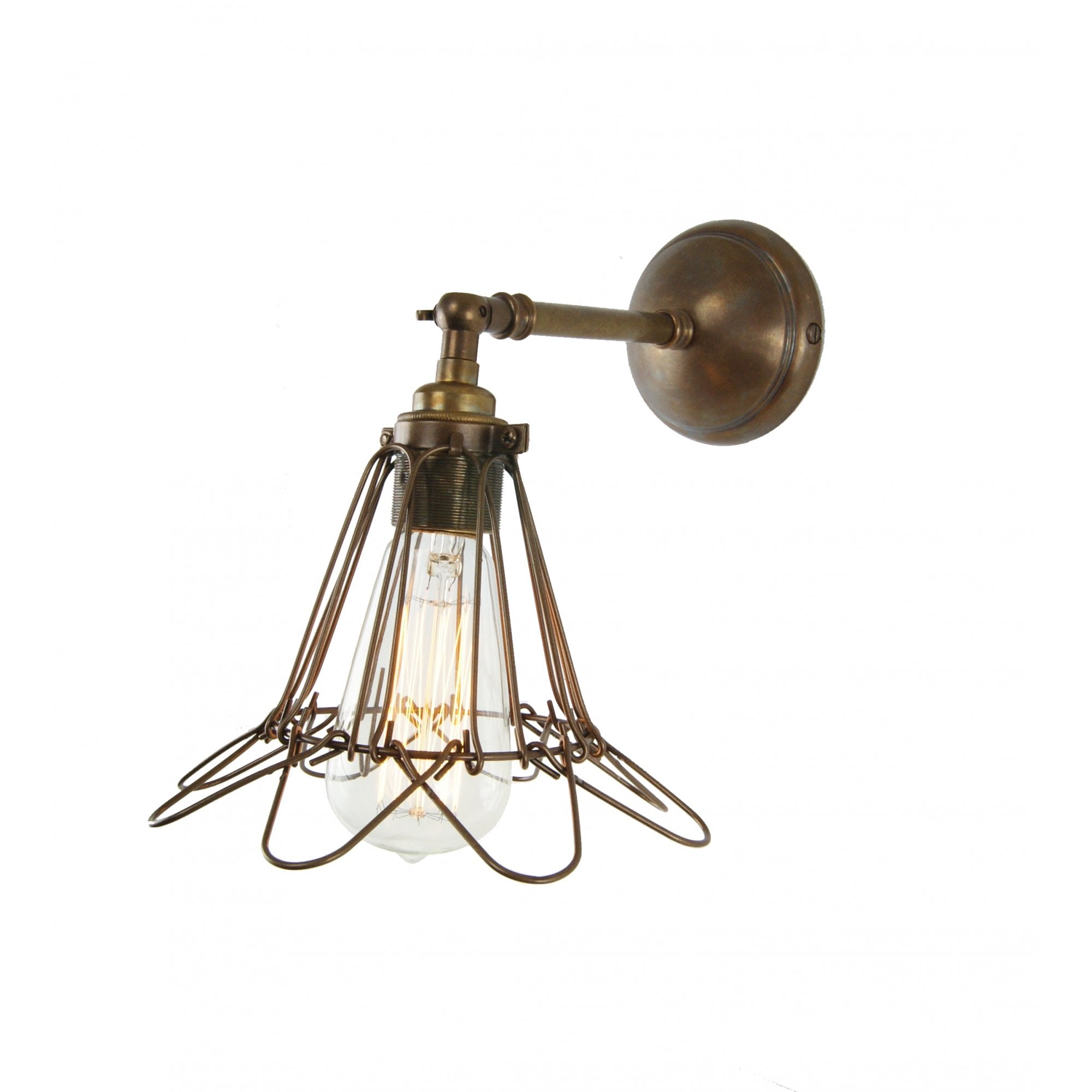 Mann Industrial Cage Wall Light Wall Fixture