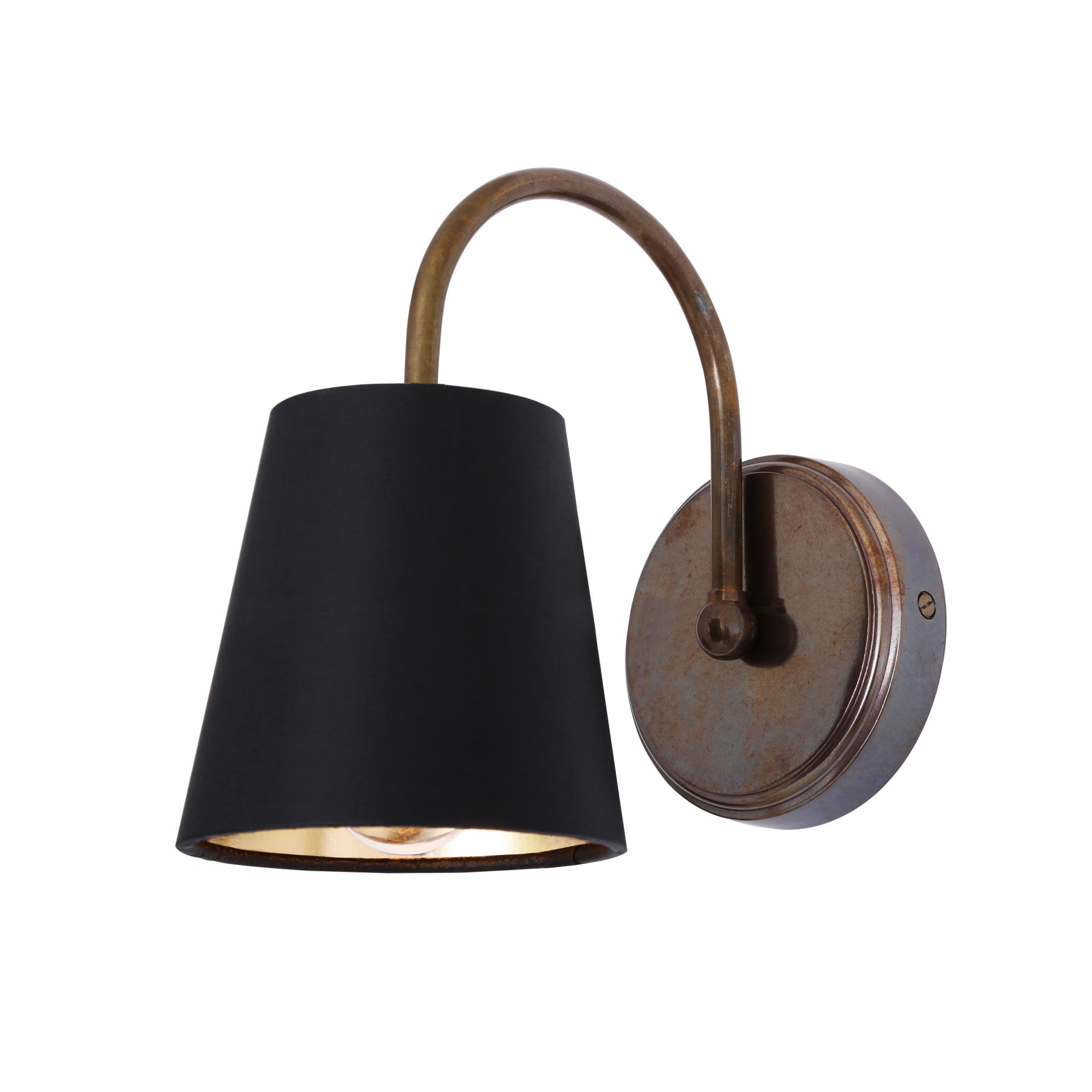 Carrick Wall Light, Antique Brass