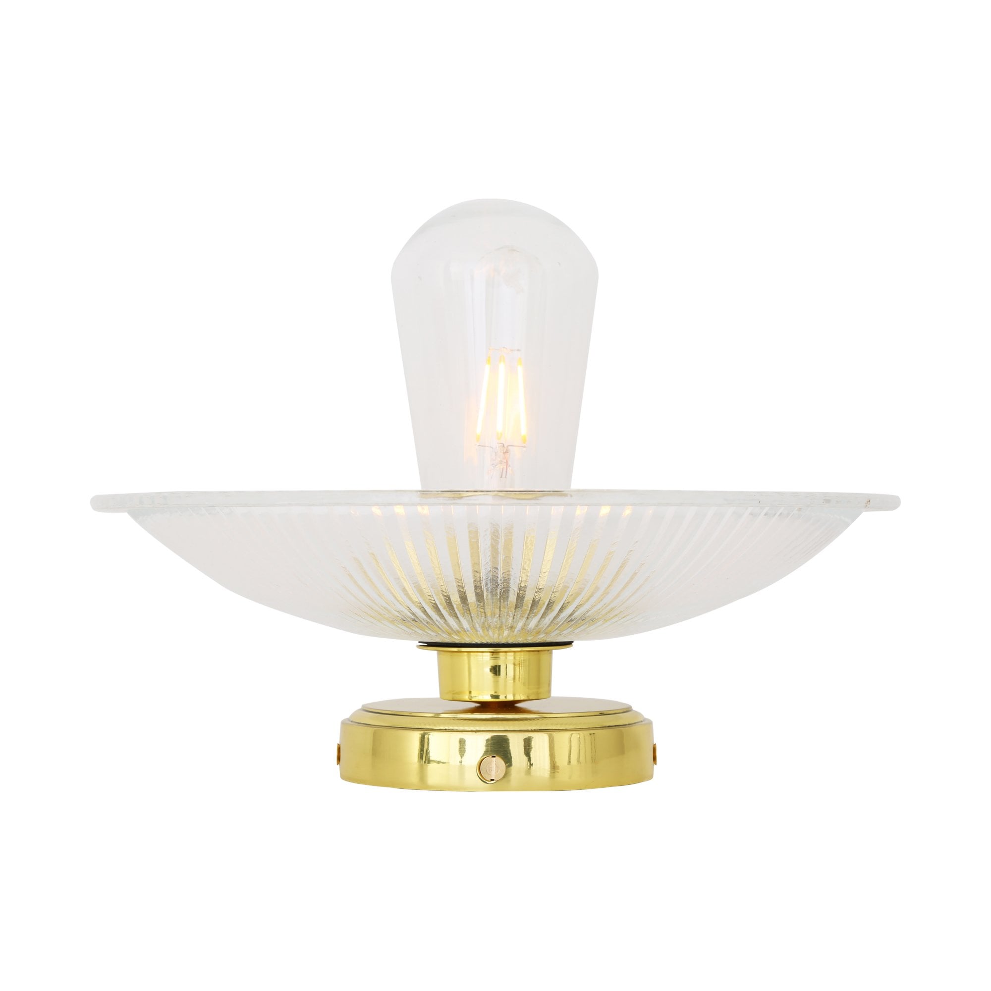 Gal Ceiling Light, Antique Brass