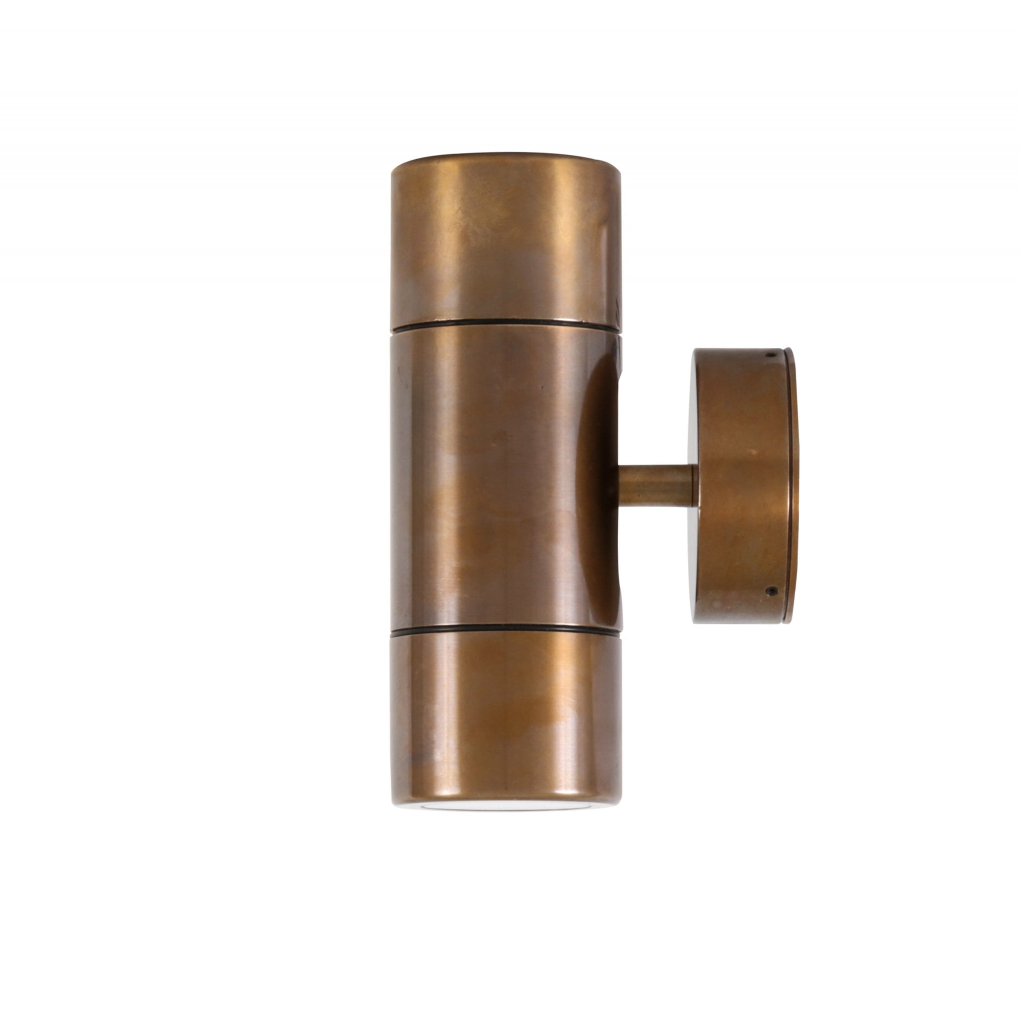 Lana Up/Down Wall Light, Antique Brass, IP44