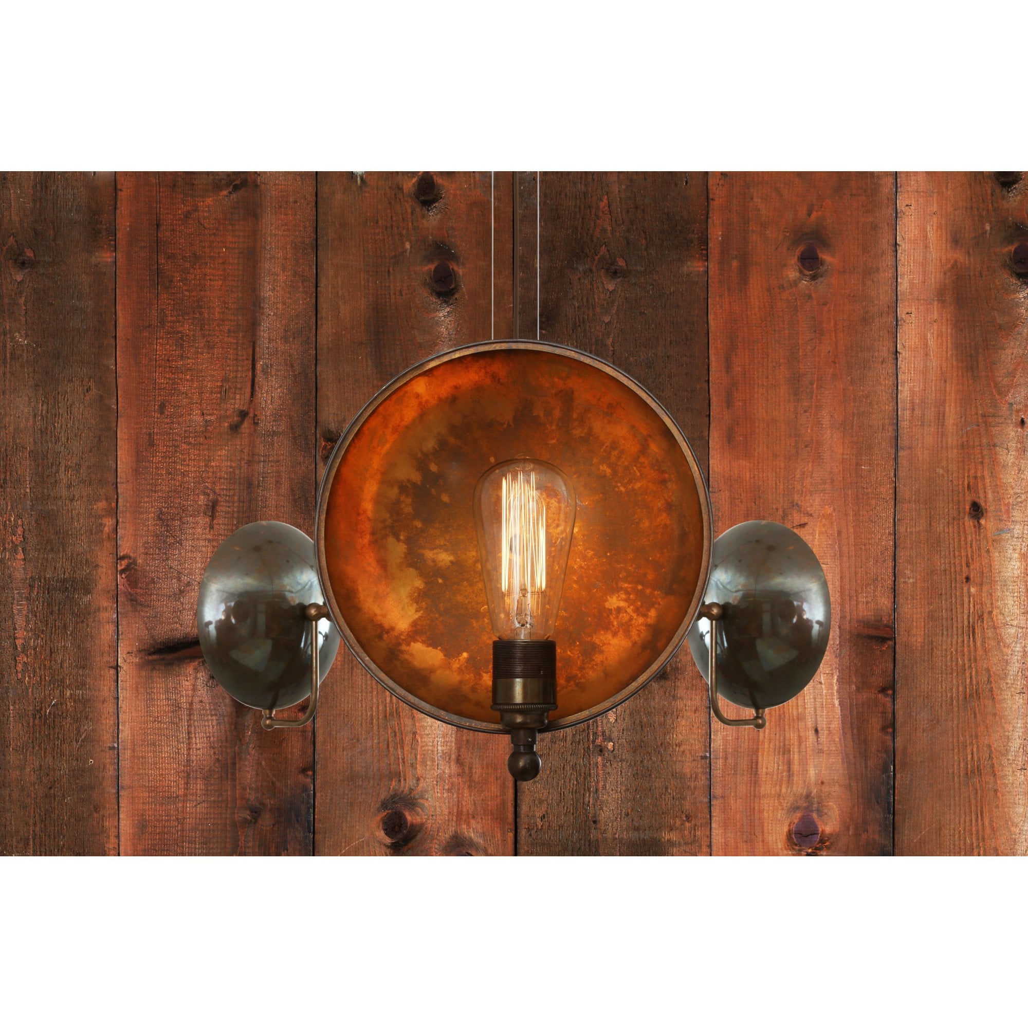 Chulainn B 3 Arm Chandelier, Antique Brass