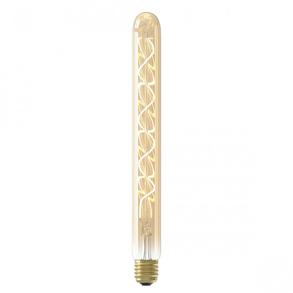 Lamp E27 Gold Tube LED 3.8W 2100K Dimmable Clear