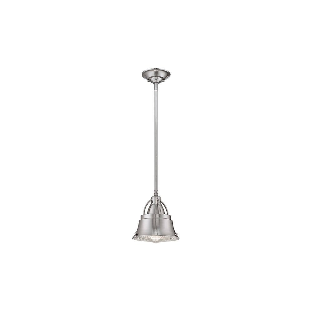 Cody 1 Light Mini Pendant in Brushed Nickel