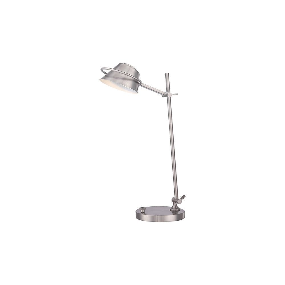 Spencer LED Table Lamp in Brushed Nickel