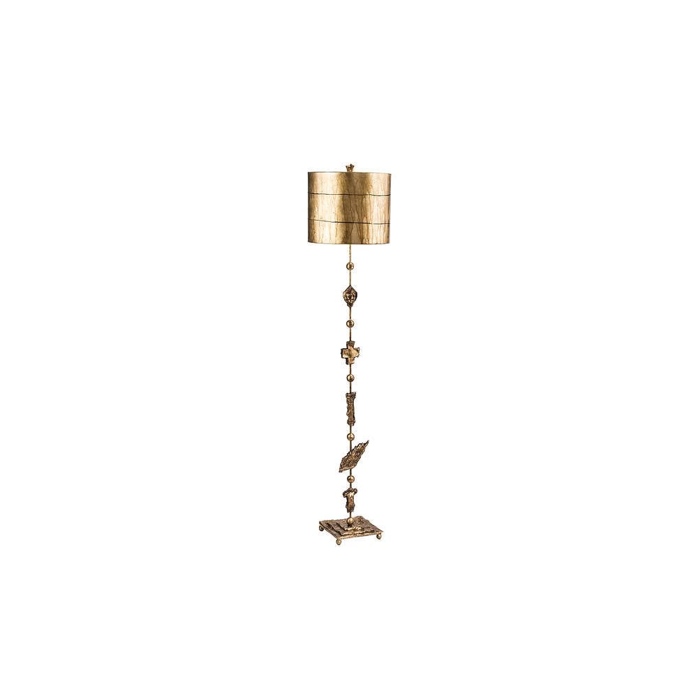 Fragment 1 Light Floor Lamp - Gold