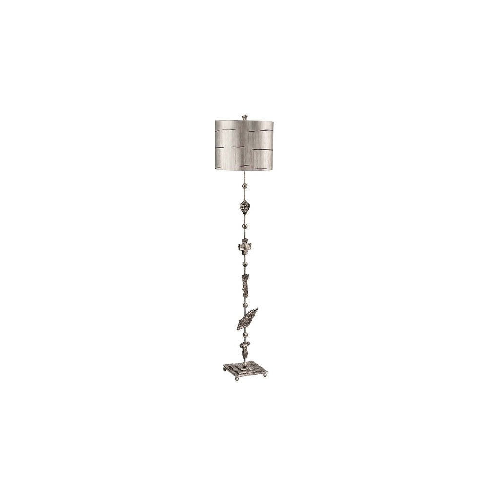 Fragment 1 Light Floor Lamp - Silver