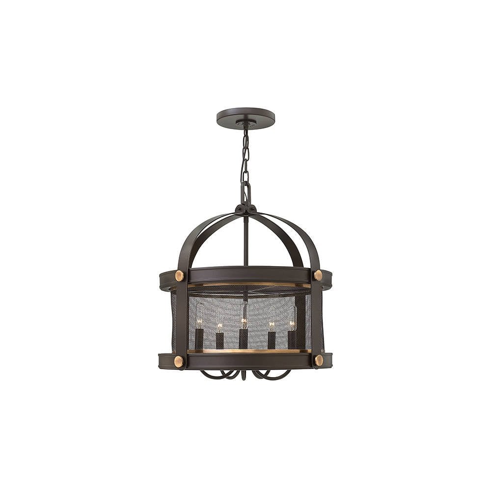 Holden 5 Light Chandelier - Buckeye Bronze