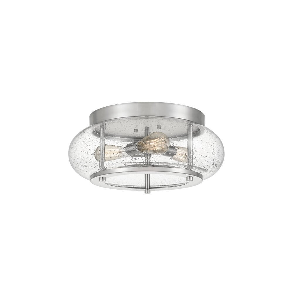 Trilogy 3 Light Flush Mount - Brushed Nickel