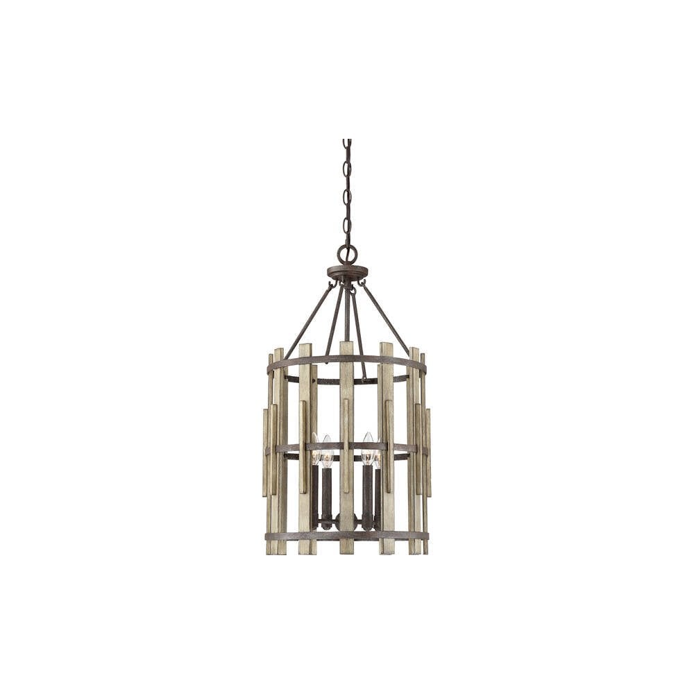 Wood Hollow 4 Light Chandelier