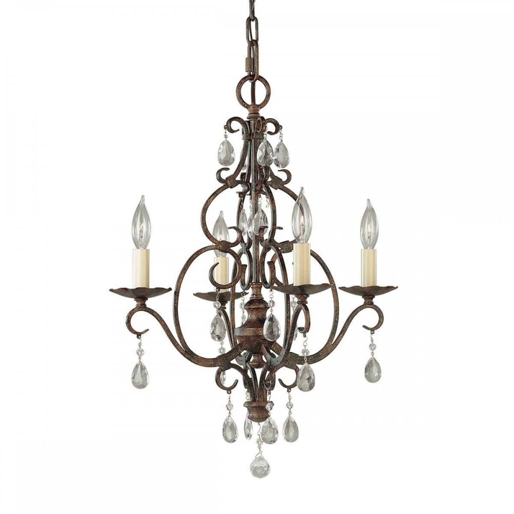 Chateau 4 Light Chandelier