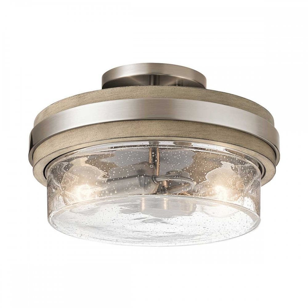 Grand Bank 2 Light Semi-Flush Mount