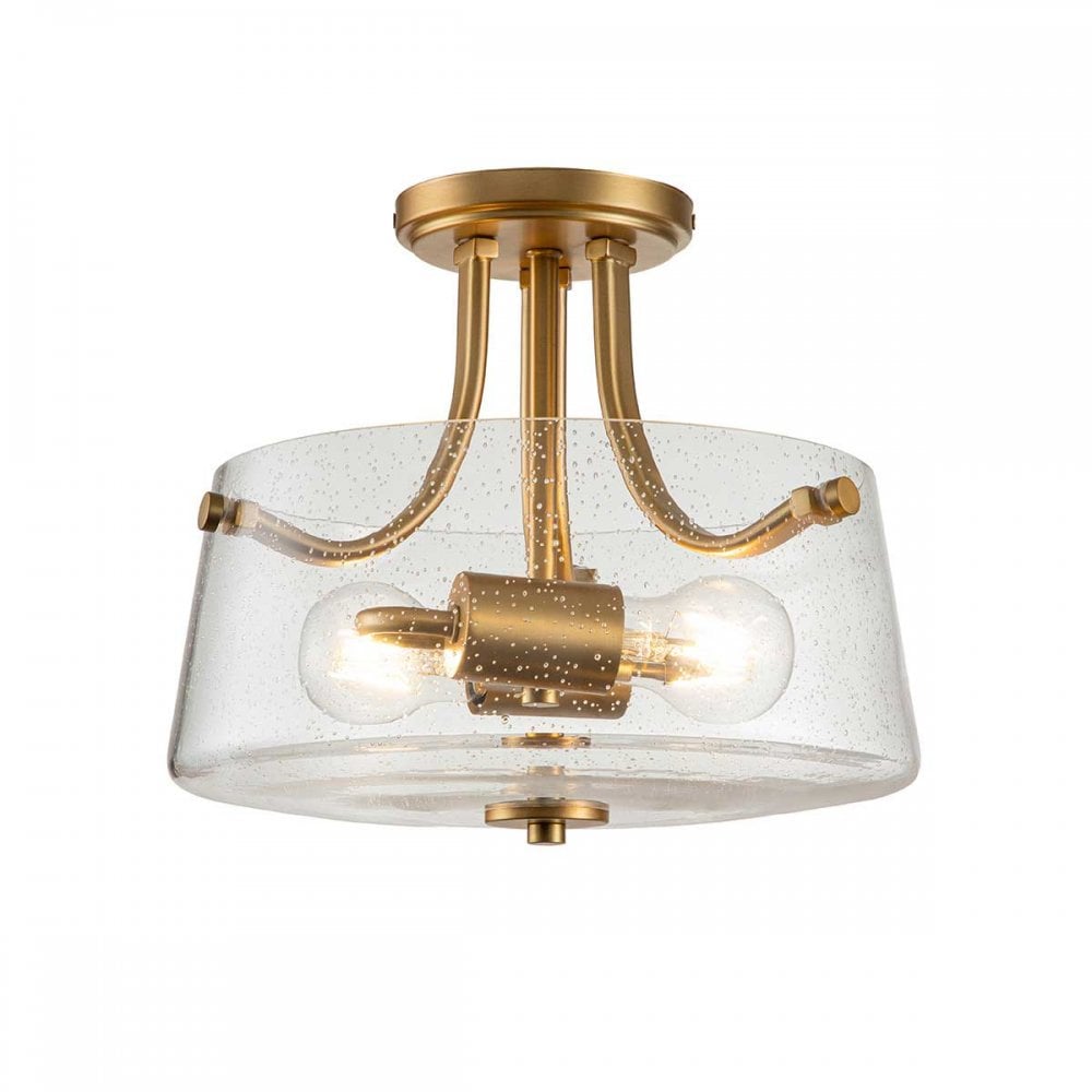 Hollister 2 Light Semi-flush Mount