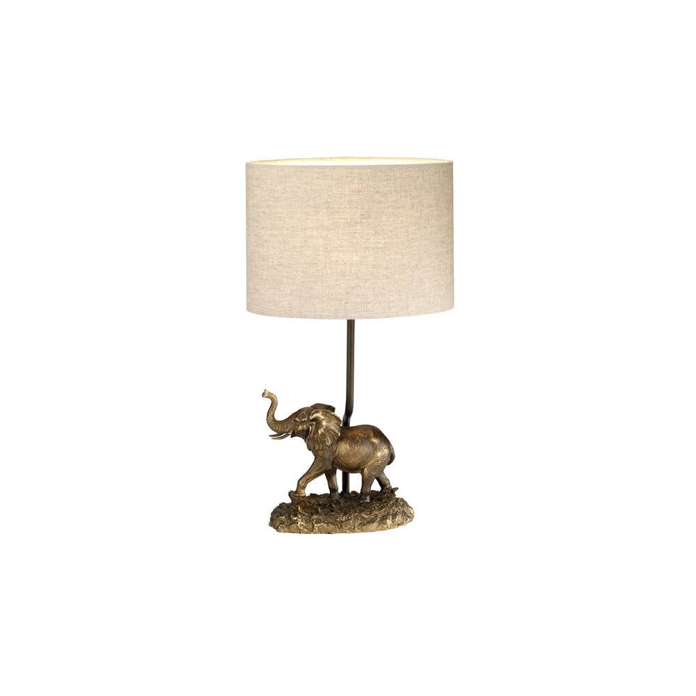 Sabi 1 Light Table Lamp With Oval Shade