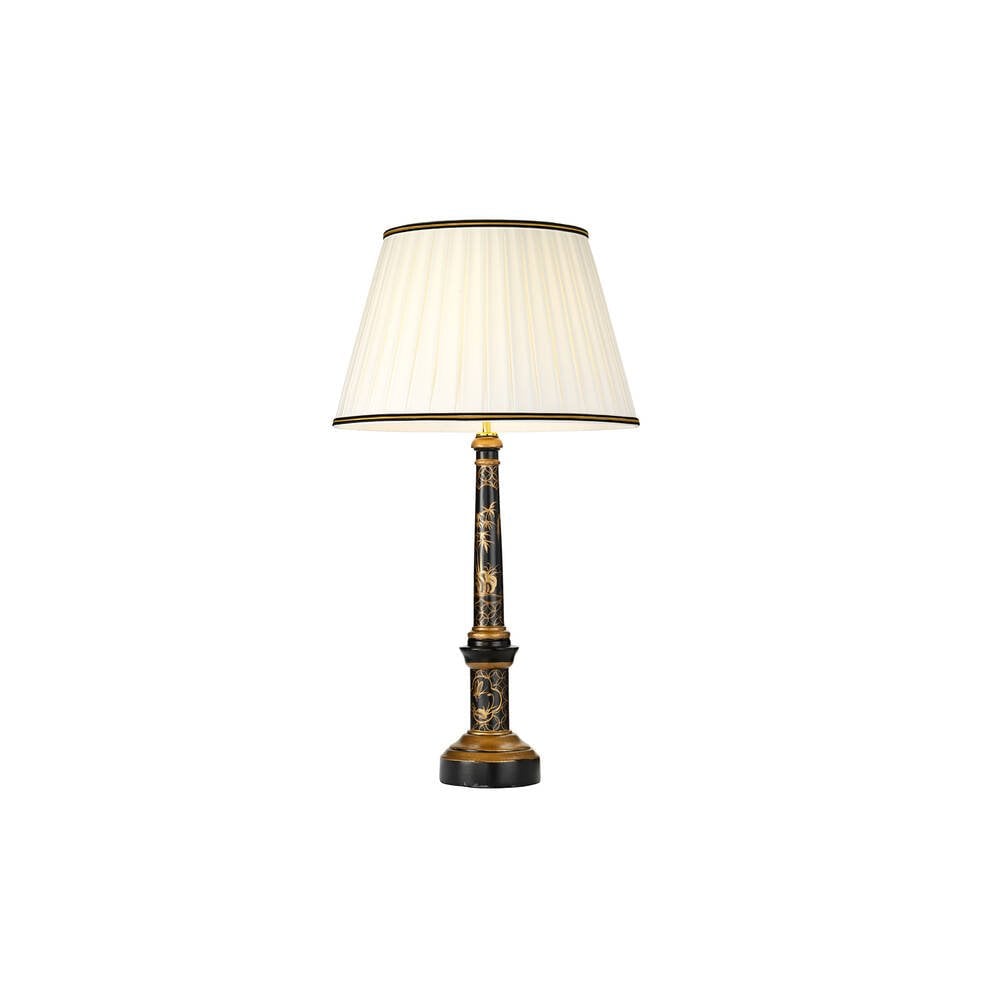 Strasbourg 1 Light Table Lamp With Tall Empire Shade