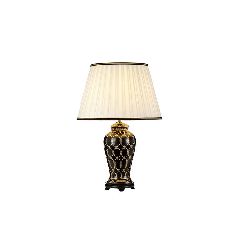 Taipei 1 Light Table Lamp With Tall Empire Shade