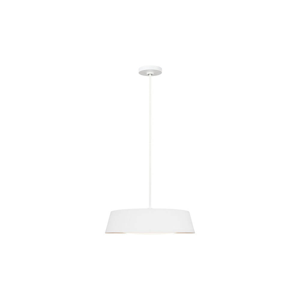 Asher 5 Light Pendant - Matte White