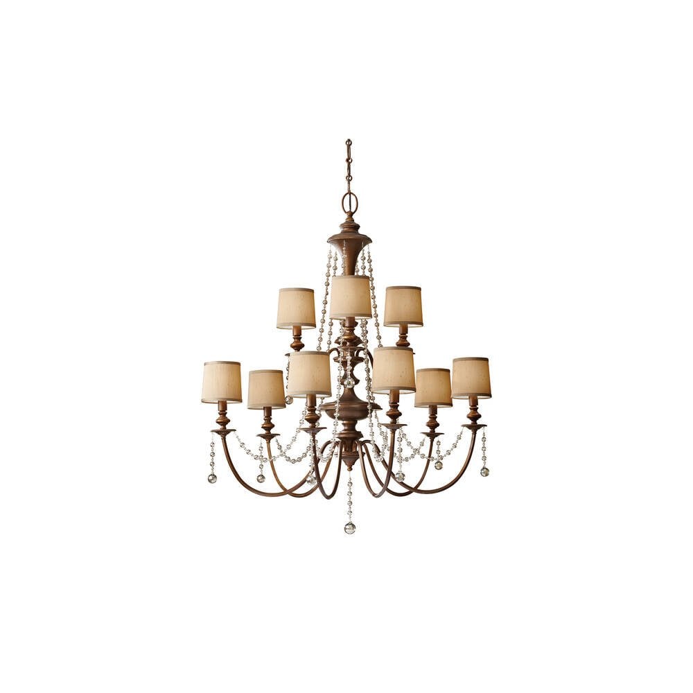 Feiss Clarissa 9-Light Chandelier