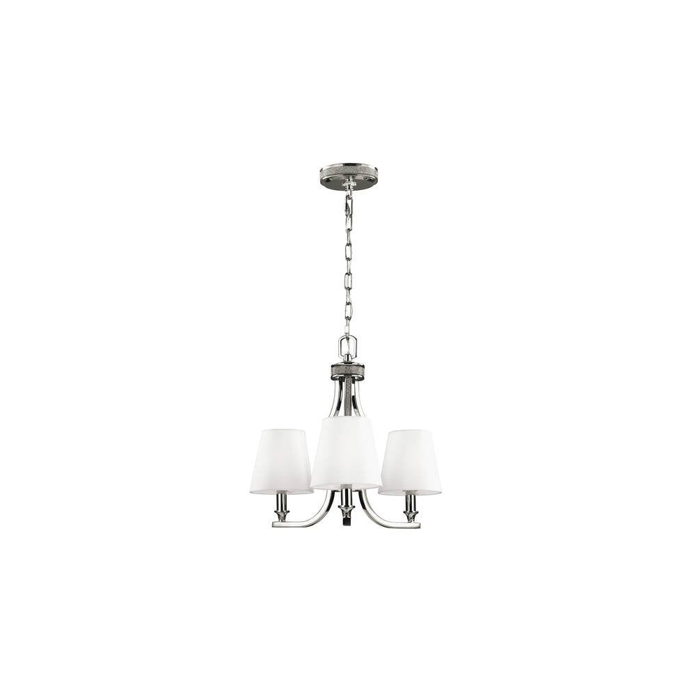 Pave 3 Light Chandelier