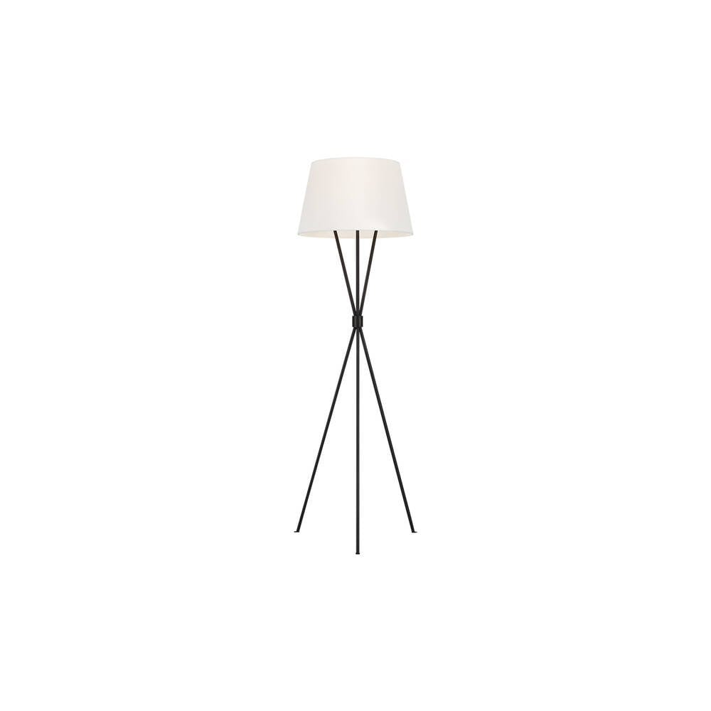 Penny 1 Light Floor Lamp - Aged Iron