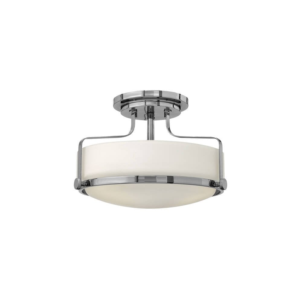 Harper Small Semi-Flush - Polished Chrome