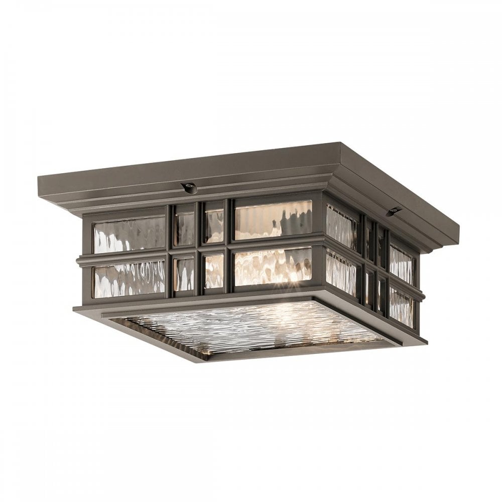 Beacon Square 2 Light Flush Mount