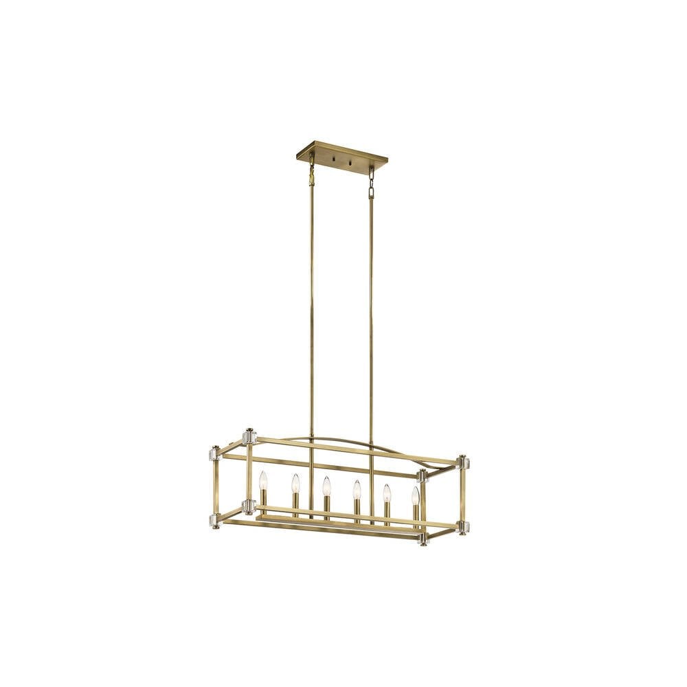 Cayden 6 Light Linear Chandelier