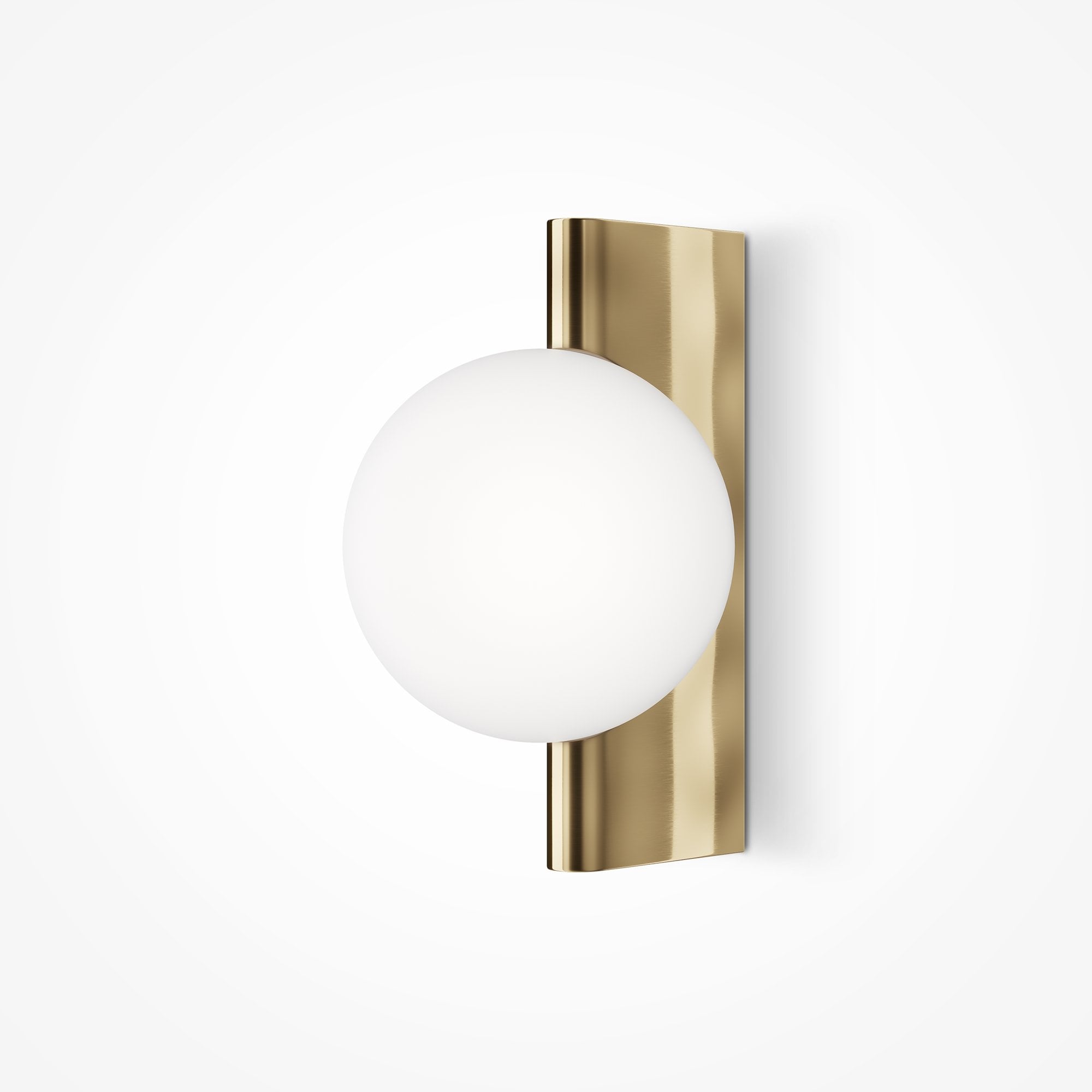 Modern Avant-garde Wall Lamp - Brass