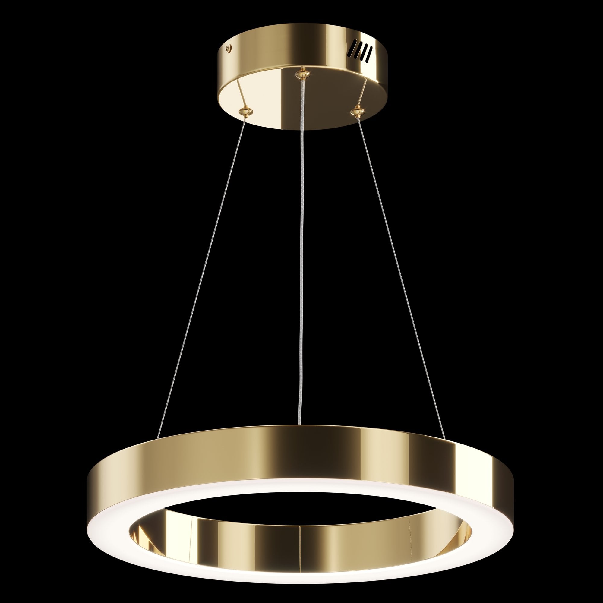 Modern Saturno Pendant Lamp - Brass