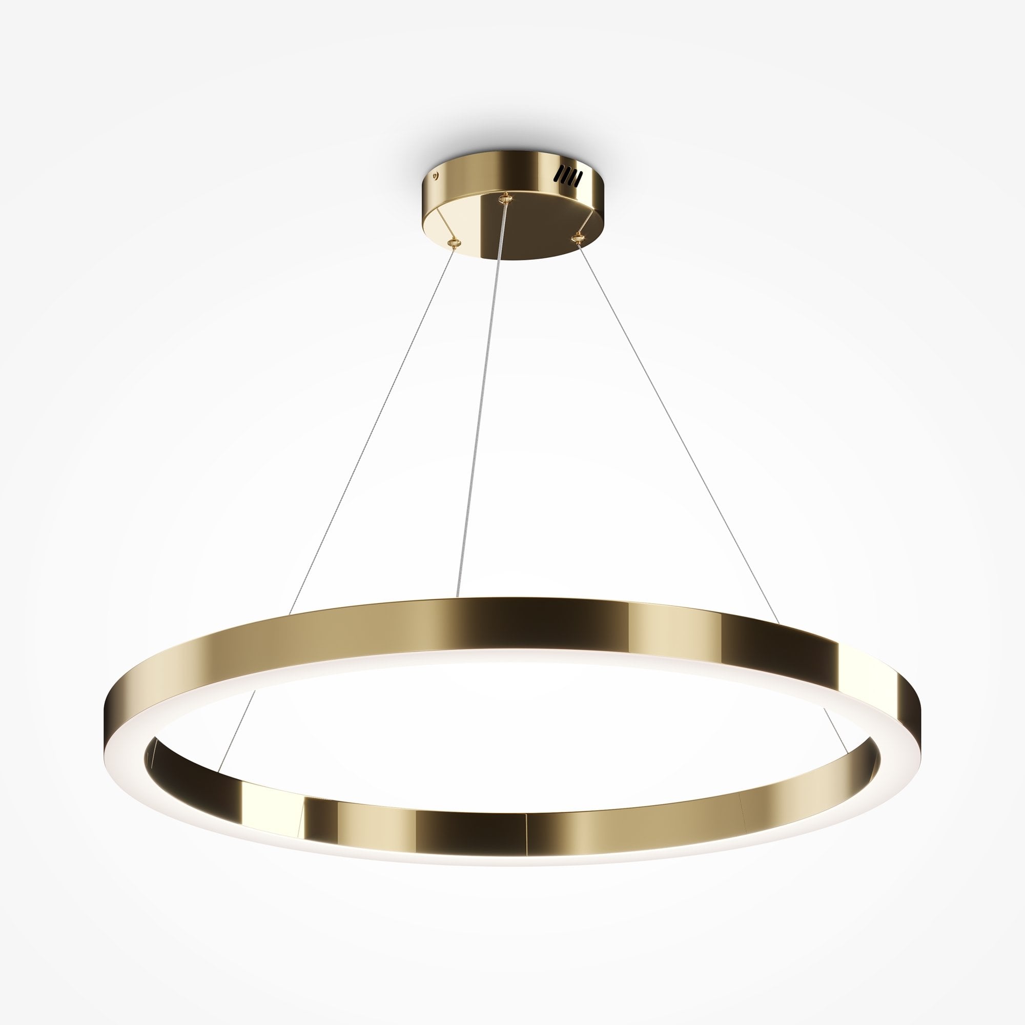 Modern Saturno Pendant Lamp - Brass