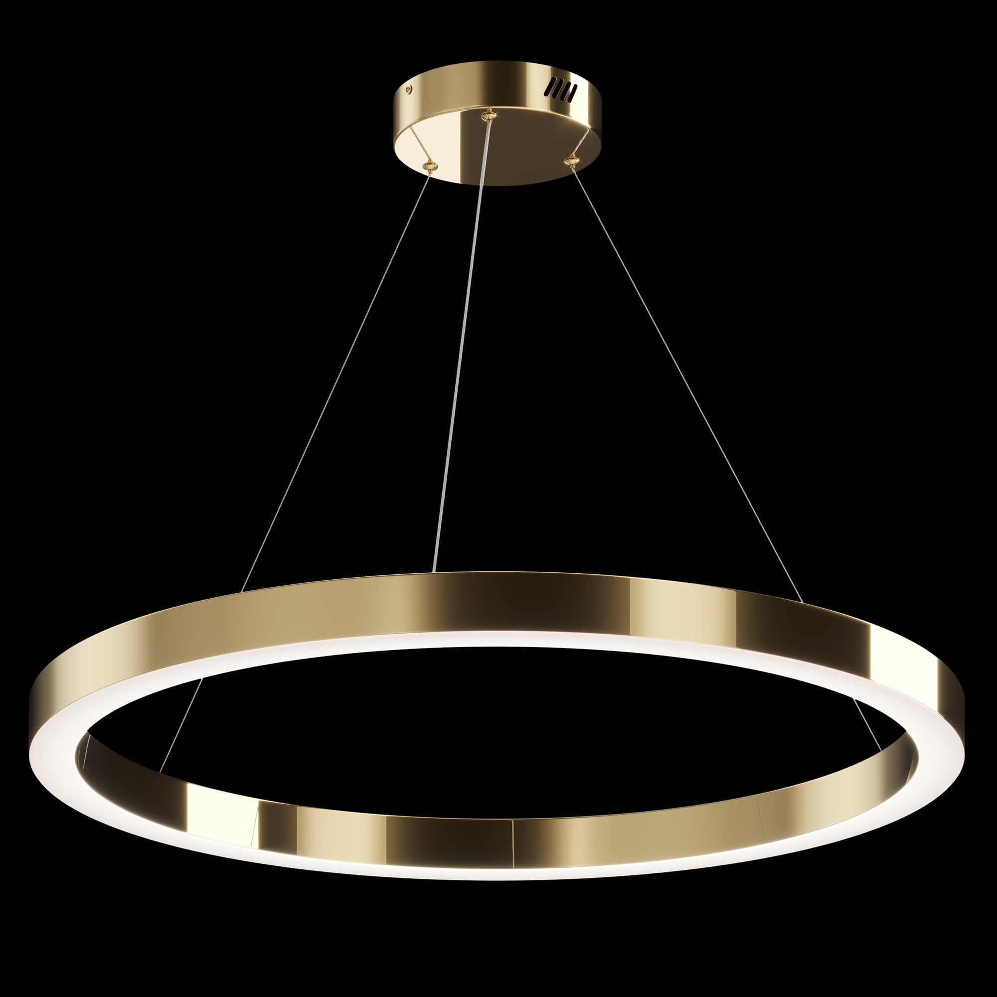 Modern Saturno Pendant Lamp - Brass