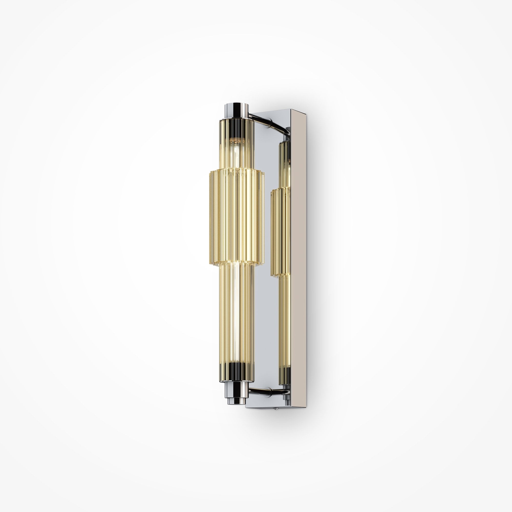 Modern Verticale Wall Lamp - Chrome