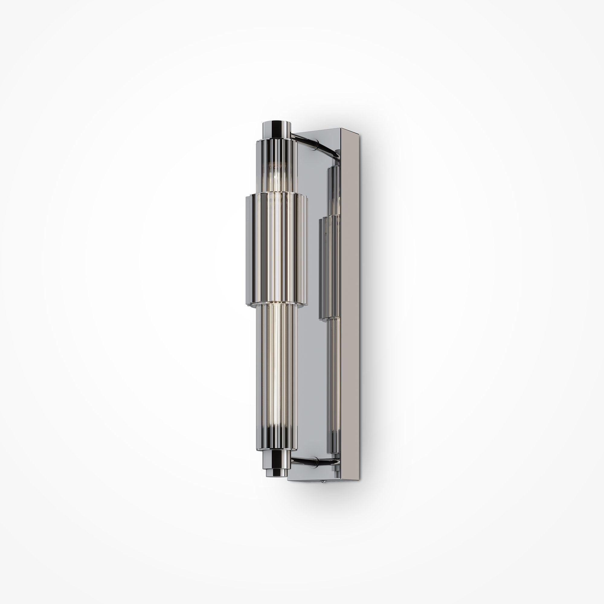 Modern Verticale Wall Lamp - Chrome