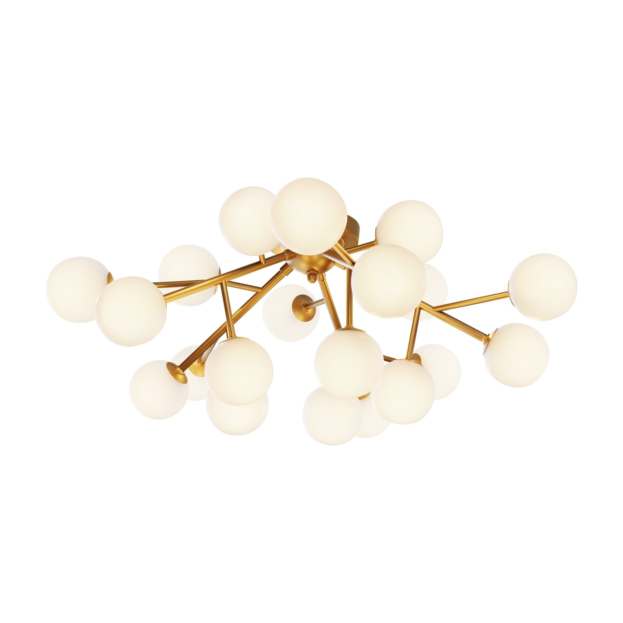 Modern Dallas Ceiling Lamp - Gold