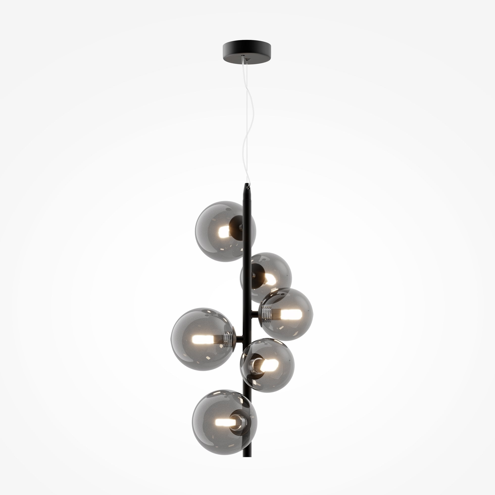 Modern Dallas Pendant Lamp - Black