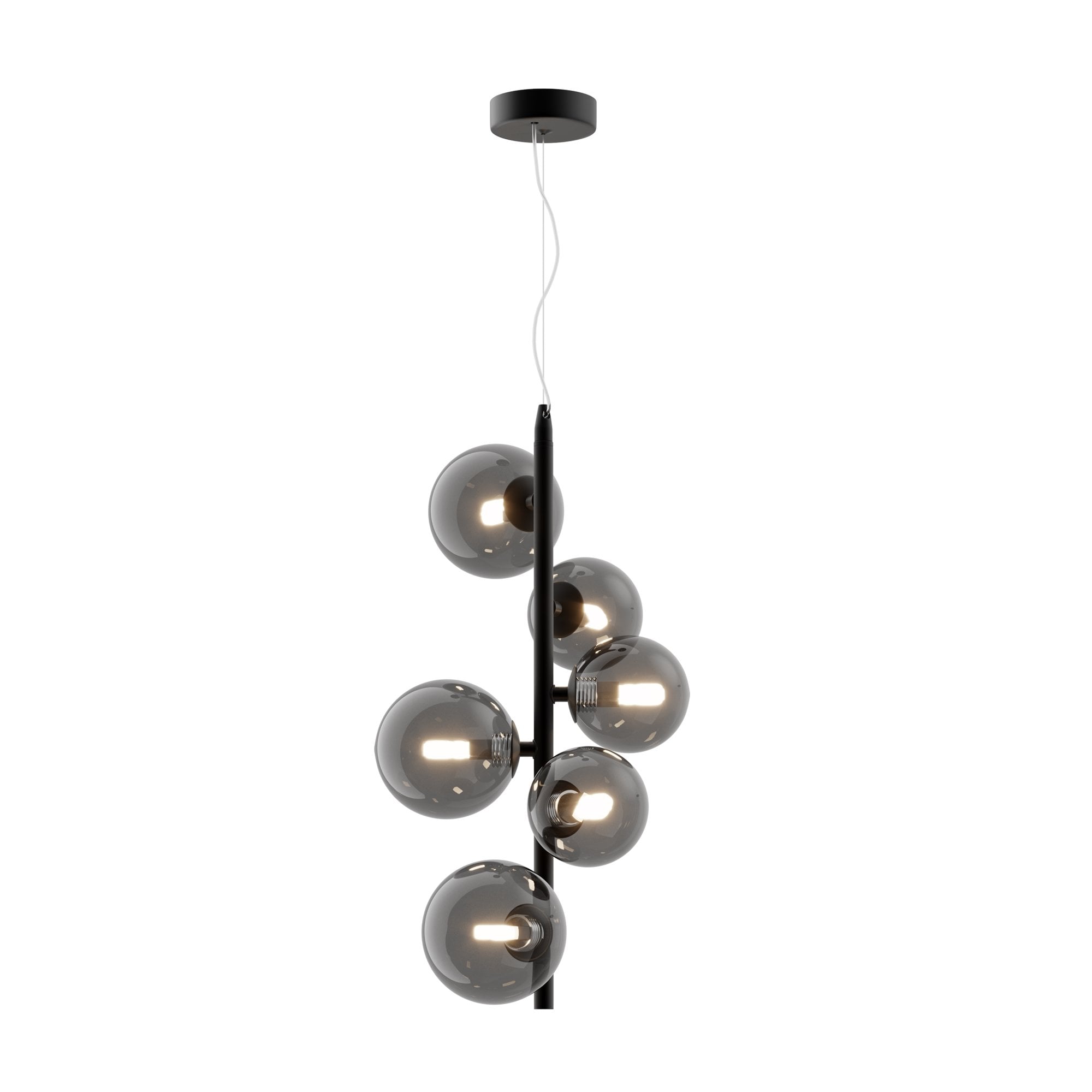 Modern Dallas Pendant Lamp - Black