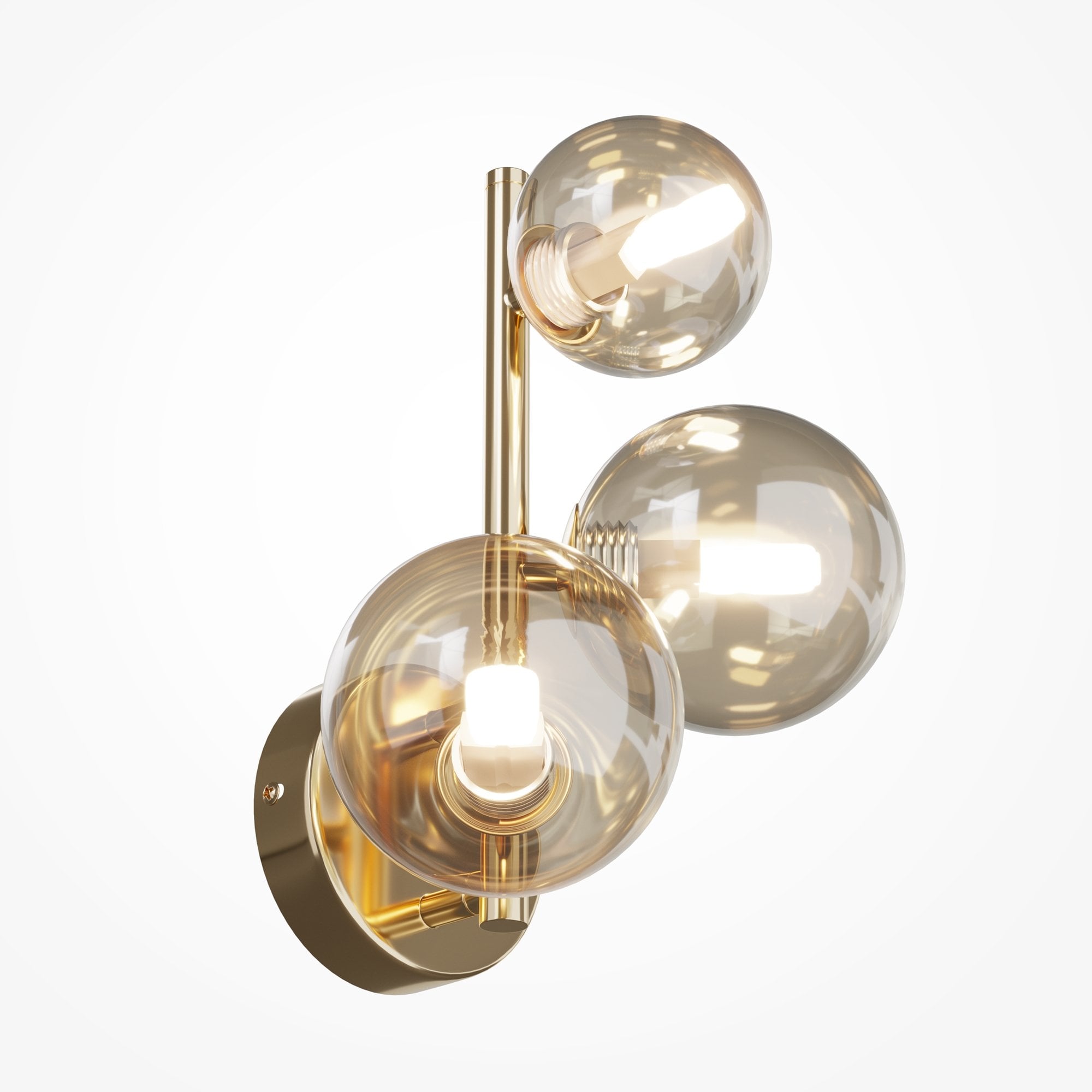 Modern Dallas Wall Lamp - Gold