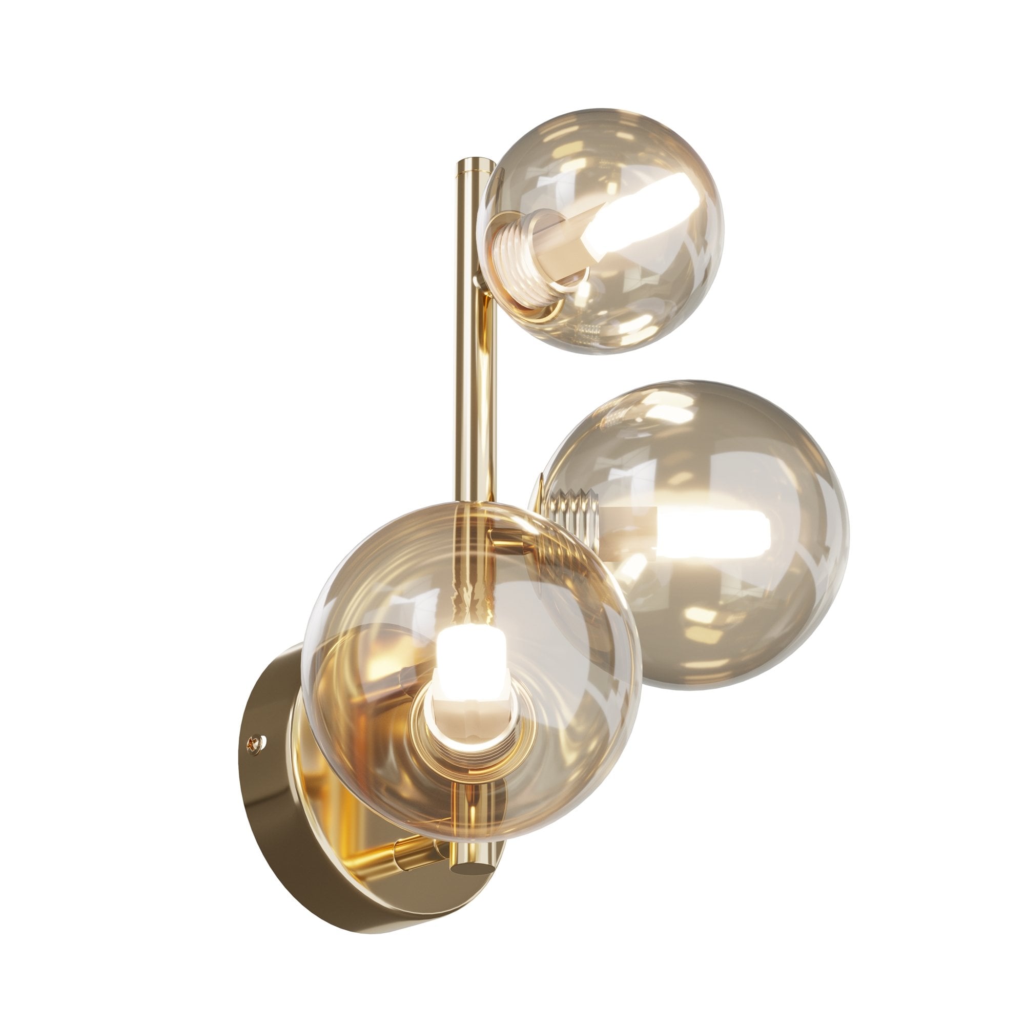 Modern Dallas Wall Lamp - Gold