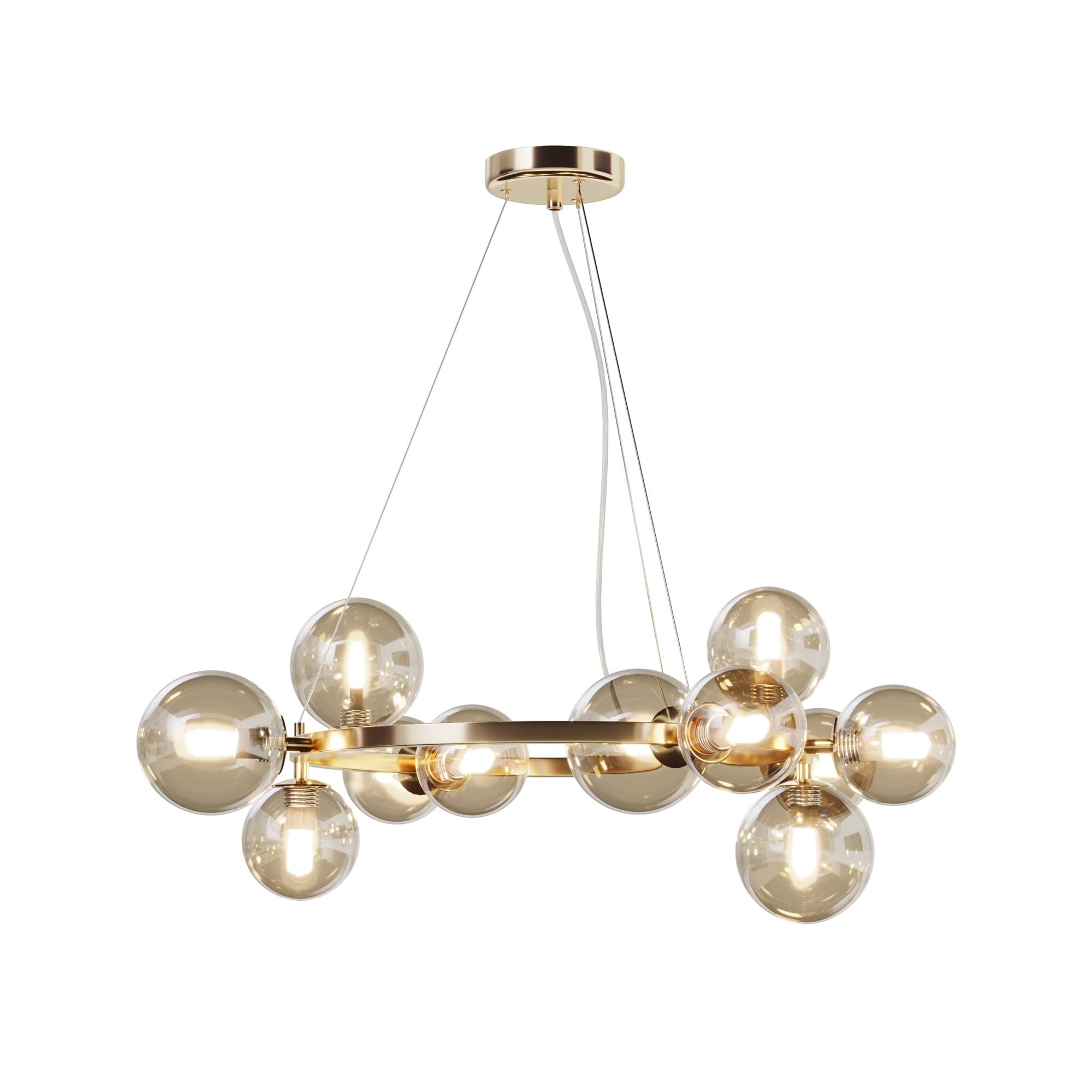 Modern Dallas Pendant Lamp - Gold