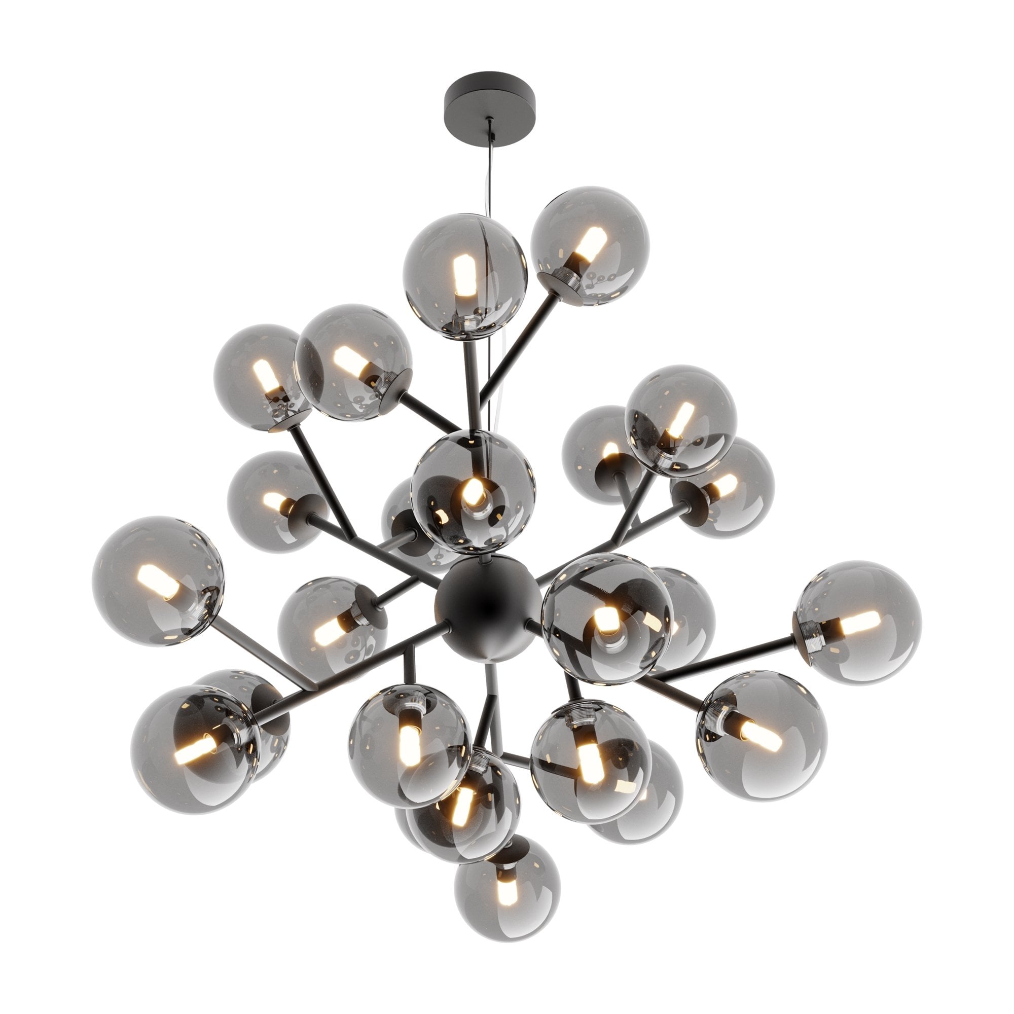 Modern Dallas Pendant Lamp - Black