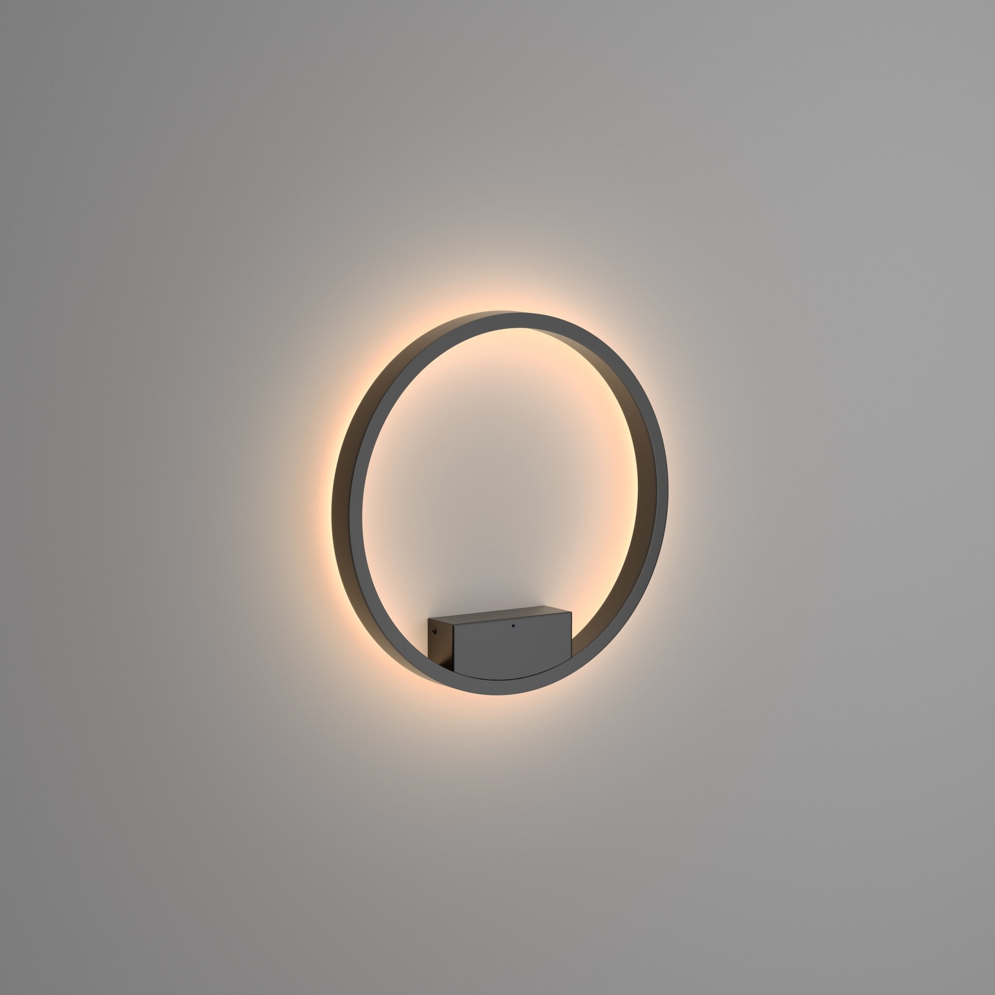 Modern Rim Wall Lamp - Black