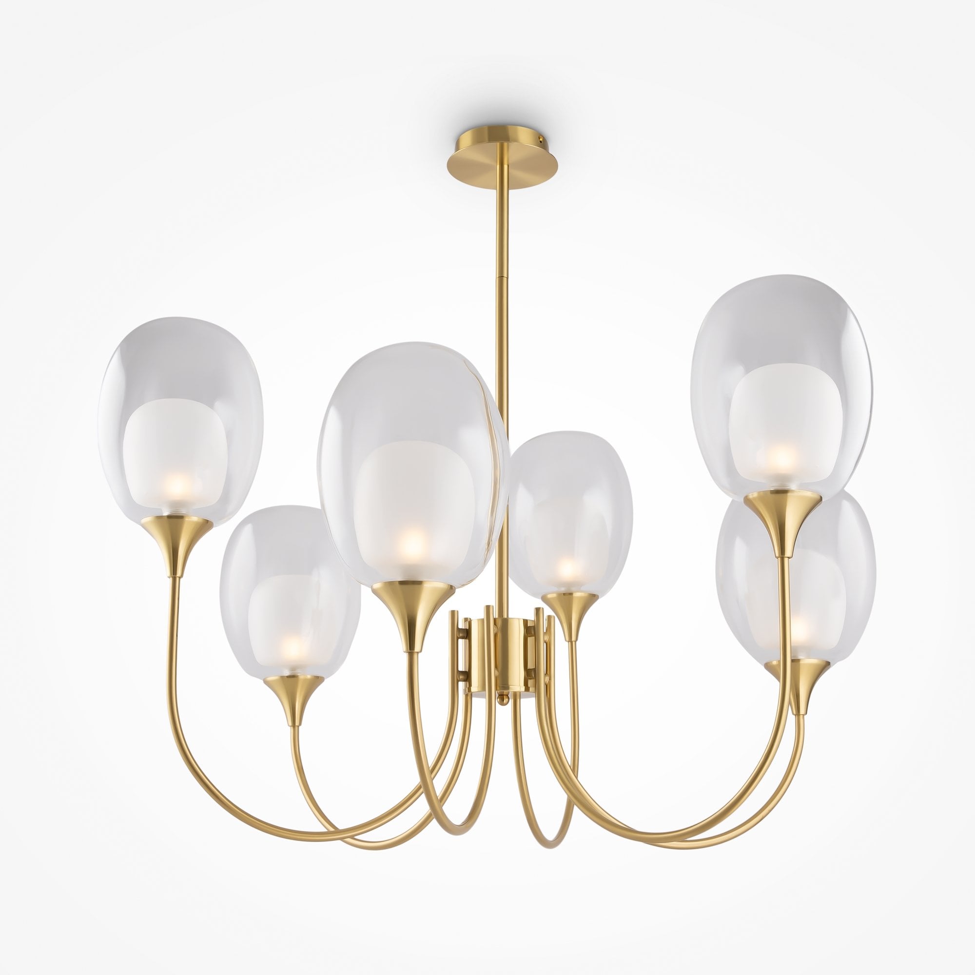 Modern Aura Pendant Lamp - Brass