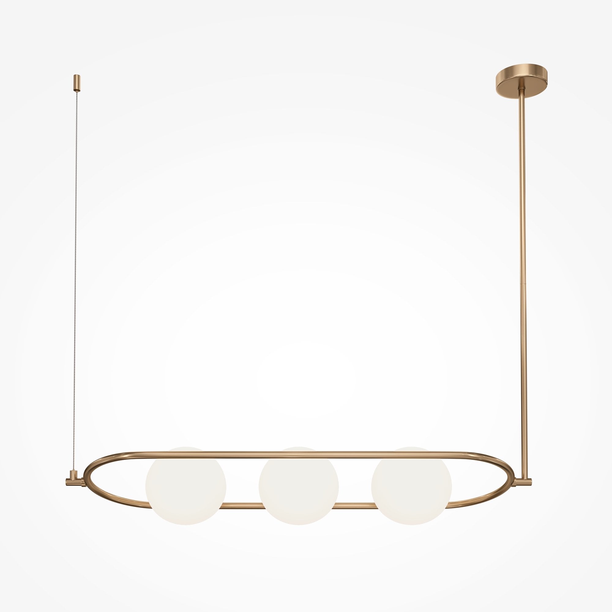 Modern Erich Pendant Lamp - Brass