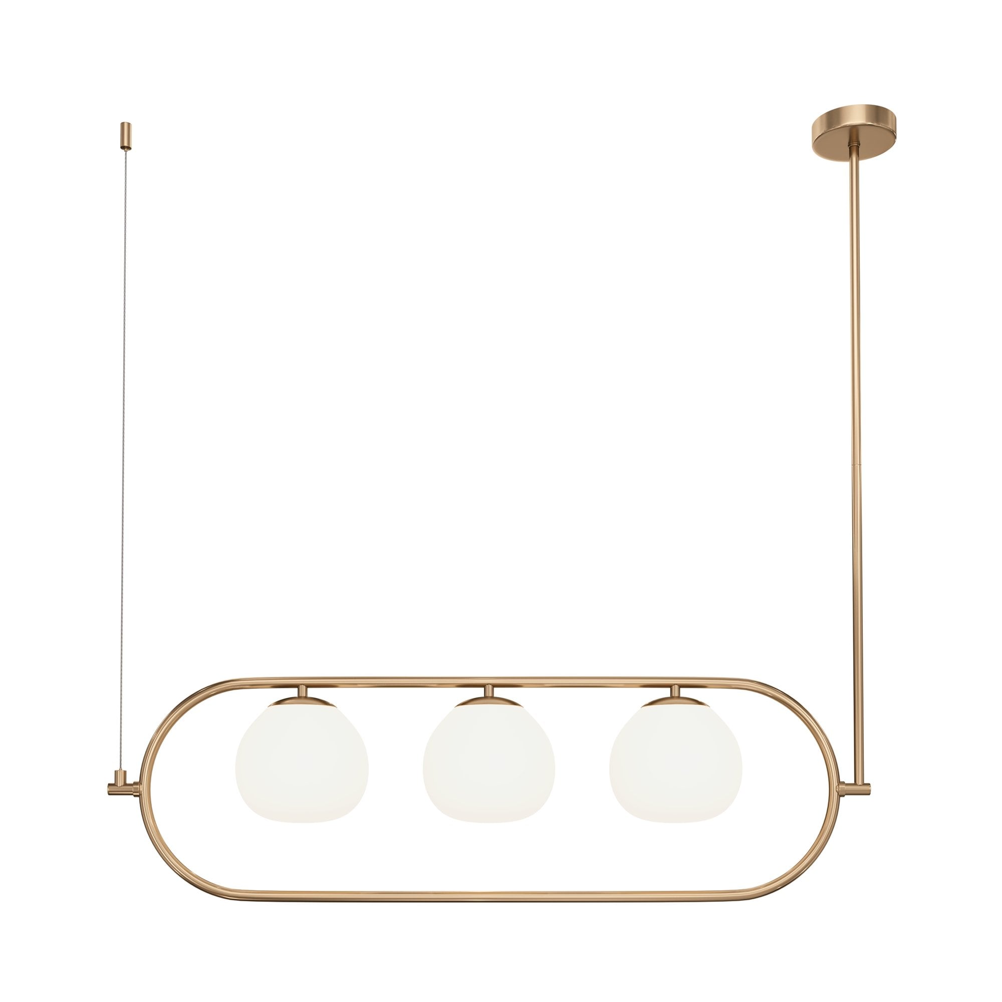 Modern Erich Pendant Lamp - Brass